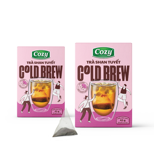 Bolsas de té de infusión en frío termosellables de gran venta, té energético herbal refrescante Snow Shan, empaque de té personalizado de malla PLA - Product Image 1