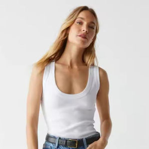 Comfortable and Stretchy Scoop Neck Workout Shirt for Women Material, Suitable for Gym and Outdoor Activities cheap price - Product Image 5