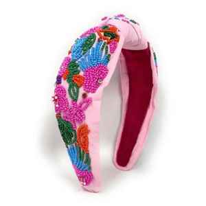 Nouveau Serre-tête Unisexe Tendance de Haute Qualité, Fait Main, Brodé de Perles de Verre et de Paillettes, Idéal pour Fêtes, Mariages et Cadeaux - Product Image 5