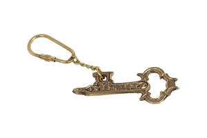 Porte-clés décapsuleur artisanal en laiton pour clés de voiture, de vélo et de maison, porte-clés en métal durable pour deux ou quatre roues - Product Image 5