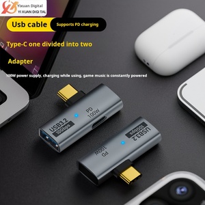 Bộ chuyển đổi đa chức năng hai trong một loại C sử dụng ổ đĩa flash USB + Bộ chuyển đổi pd100w cùng một lúc - Product Image 2