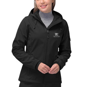 Veste coupe-vent pour femme de fabrication professionnelle, style streetwear de qualité supérieure, à capuche tricotée, imperméable et respirante - Product Image 1