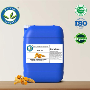 Aceite Esencial de Cúrcuma Orgánica de Calidad de Exportación Global (Curcuma longa) Destilado al Vapor, Formulación Terapéutica de Madhya Pradesh - Product Image 4