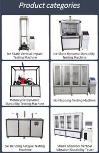 Máquina de prueba de durabilidad de vibración Vertical de amortiguador HUAKAI, probador de vida de fatiga de resorte de suspensión controlado por computadora - Product Image 4