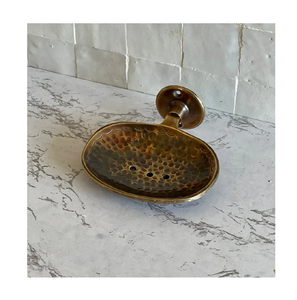 Brotherhood Luxury copper <b>soap</b> <b>holder</b> Standing Premium <b>Soap</b> Dispenser for Hotel & Home Bathroom Use - Product Image 1
