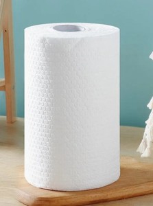 Papier essuie-tout de cuisine biodégradable en pâte de bois, 3 plis, rouleau de papier de cuisine pour la maison, fournisseur et fabricant de papier essuie-tout de cuisine de haute qualité - Product Image 1