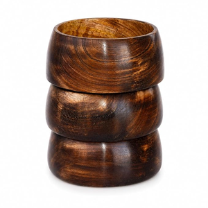 Tazón de Madera para Servir Ensaladas, Estilo Moderno, Hecho a Mano, Ecológico, Venta al por Mayor |   Cocina Sostenible FAIZA a Precio de Fábrica Económico - Product Image 4