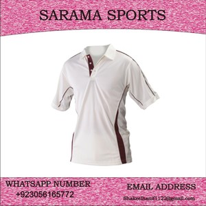 Uniformes de Cricket Sublimados Personalizados de Poliéster con Doble Costura, Estilo Nuevo de Sarama Sports, con Logotipo y Nombre del Equipo Personalizados - Product Image 5