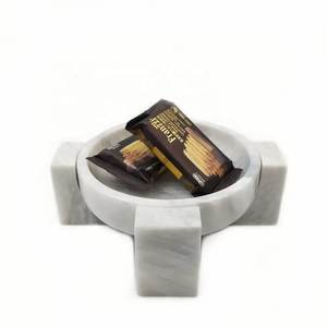 Ensemble de bols en marbre naturel faits à la main, vente en gros B2B. Bols à fruits en pierre, cuillères à salade, articles de cuisine et de salle à manger, décoration intérieure - Product Image 3