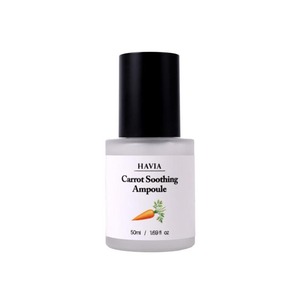 เซรั่มบำรุงผิวหน้าระดับมืออาชีพ J&G Cosmetics ผสมสารสกัดแครอทและ PDRN HAVIA Carrot Soothing Ampoule สำหรับการดูแลผิวหน้า - Product Image 1