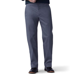 Men's Pants <b>Trousers</b> Flat Front Straight Fit Pant New Design Black <b>Trousers</b> Pant Men Official Pants for Men - Product Image 3