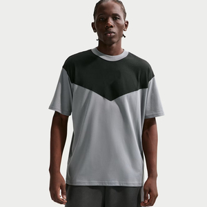 Camiseta de Verano Personalizada para Hombre, con Bloques de Color, 100% Algodón, Cuello Redondo, Manga Corta, Estilo Casual, Transpirable, de Secado Rápido y Ecológica - Product Image 1