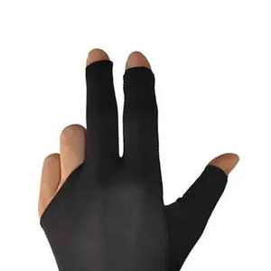 Guantes de Snooker de Tres Dedos, Impermeables, Transpirables y Ambidiestros de Alta Calidad para Hombres y Mujeres, con Palas de Billar, Fabricación OEM, Deportivos - Product Image 6