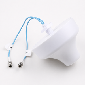 Antena de Techo Omnidireccional para Interiores GISANTONE 5dBi <span class=keywords><strong>MIMO</strong></span>, 700-2700MHz, 4G LTE, Alta Ganancia, DAS, Suministro Directo de Fábrica, Conector 2*N-K, 2x40cm - Product Image 1
