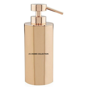 Distributeur de savon élégant pour salle de bain, couleur or, pour le nettoyage des mains, bouteille et distributeur de savon, accessoires de salle de bain, faible coût - Product Image 2