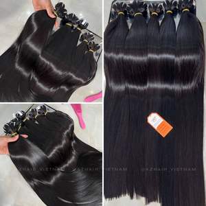 Sin procesar Super doble dibujado 100% Paquete de cabello Remy vietnamita precio razonable pelucas y extensiones de estilo natural - Product Image 4