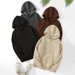 <b>Pullover</b> <b>Men</b> Color Blocking Hoodie Regular Fit Casual Knitted Sweatshirt With Pocket Autumn Wear - Product Image 1