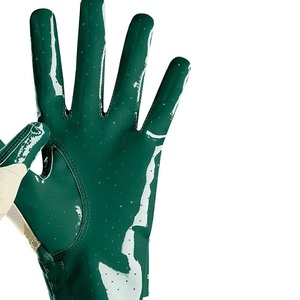 Durable Unisex American Football <b>Gloves</b> Impact Resistance Palm Defense Flexible Design Sports Play American Football <b>Gloves</b> - Product Image 5