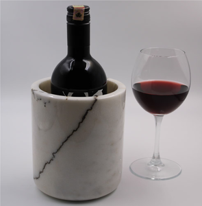 Seau à glace isotherme en marbre gris 3,5 L pour vin, personnalisable avec logo, vente en gros, seaux à glace durables - Product Image 6
