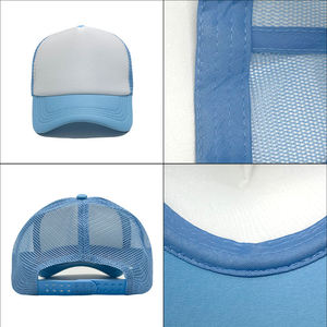 Custom Logo Embroidery 5 Panel Kids Hats for Sublimation Children Foam Mesh Blank Sports Baseball Caps Kid Trucker Hat - Product Image 2