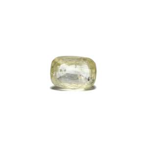 5.8 Carat Oval Cut Yellow Sapphire Loose Gemstone for Fine Jewelry - Product Image 1