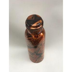 Latest Design <b>Copper</b> Water <b>Bottle</b> Screw On Lid Customizable Food Grade Good Quality <b>Copper</b> <b>Bottle</b> Gift Ideas Made In India - Product Image 2