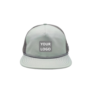 Casquette de golf bicolore en corde avec logo personnalisé, perforations laser, légère, respirante, performance optimale, confort toute la journée - Product Image 2
