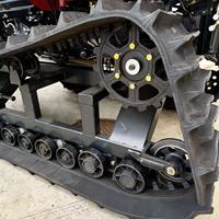 Tracteur à chenilles de 120 chevaux