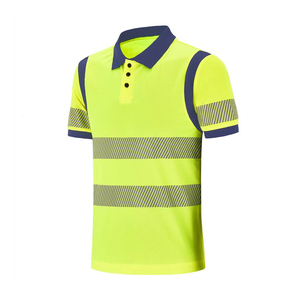 เสื้อโปโลสะท้อนแสง แห้งเร็ว ระบายอากาศดี พร้อมแถบสะท้อนแสง สำหรับทำงาน ผู้ชาย คุณภาพสูง ราคาประหยัด - Product Image 4