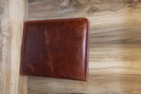 Cartera Pelo de piel de vaca genuino en carpeta de archivos de cuero Pelo en cartera Carpeta de archivos de negocios de cuero de Caballo Loco