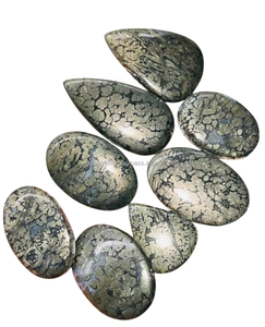 Natural <b>Marcasite</b> Loose Gemstone Cabochon Polished Mix Shape All Size Third Party Certified No Treatments <b>Jewellery</b> Pendant - Product Image 1