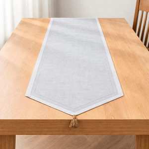 Camino de Mesa de Algodón Puro Premium, Elegante, Duradero y Lavable, para Decoración de Bodas, Fiestas, Comedor, Hogar y Hotel, Calidad de Exportación - Product Image 2