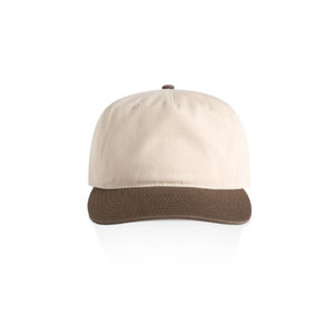 Casquette de baseball bicolore avec logo personnalisé, profil moyen, 5 panneaux, pour le streetwear extérieur, mode énergique et stylée pour adultes - Product Image 3