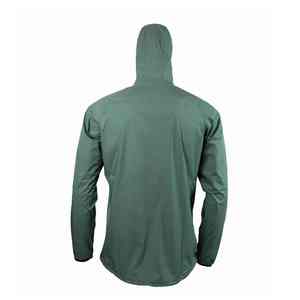 Veste coupe-vent en polyester pour homme avec capuche, personnalisable, pour le sport, la ville, le cyclisme et la pluie, coupe droite, vente en gros - Product Image 6