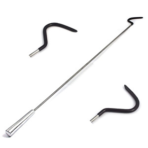 GREEN SWIFT INDUSTRIES Kit de Pinzas y Gancho de Acero Inoxidable para Captura de Serpientes, Herramientas de Rescate Ecológicas para Cobras y Pitones, Suministros para Patio - Product Image 1