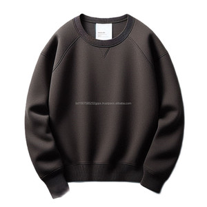 Pull-over en coton personnalisé pour femmes, couleurs unies, polaire, col rond, manches longues, styles décontractés, vêtements d'extérieur durables, vêtements de sport - Product Image 6