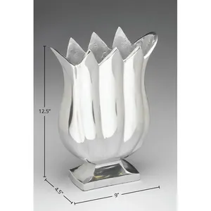 Jarrón de Hierro para Flores, Tendencia Mundial, Hecho a Mano, Ecológico, Decoración Elegante para el Hogar, Zahid Exports - Product Image 2