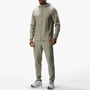 Custom Men's Casual Tracksuit <b>Set</b> Hooded Sweatshirt and <b>Matching</b> <b>Jogger</b> Pants Two Piece Clothing - Product Image 6