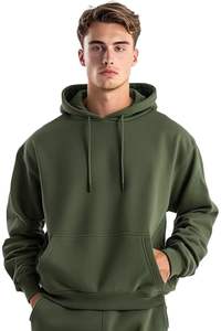 Sudaderas con capucha para hombre, con logo personalizado, lisas, de talla grande, informales, de algodón, en venta. - Product Image 4