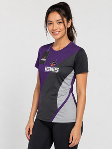 Camiseta Deportiva de Cuello Redondo para Mujer, Camiseta de Manga Corta que Absorbe la Humedad para Correr, Entrenamiento, Fitness, Yoga y Ejercicio - Product Image 5