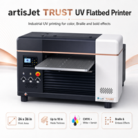 Impresora plana UV LED artisJet TRUST 6090 A1 de gran formato para embalaje flexible, papel, plástico, PVC, ABS, cajas, bolsas, estuches, equipaje