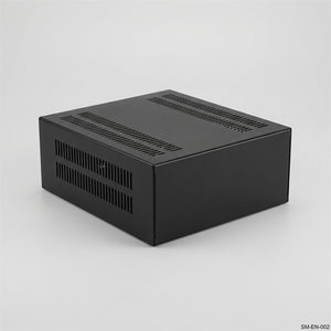 고정밀 알루미늄 CNC 가공 시트 메탈 부품으로 제작된 DIY 홈 오디오 박스 본체용 하우징 - Product Image 1