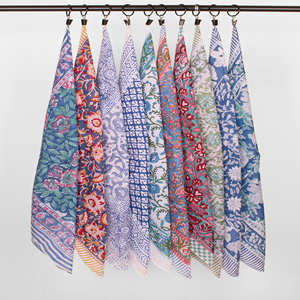 Foulard Paisley Multifonctionnel en Coton pour Sports de Plein Air et Cyclisme, Bandana Carré Bohème, Accessoires Cheveux et Cou – Vente en Gros - Product Image 5