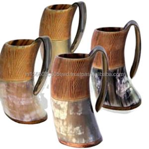 Top vente 500ml corne tasse en céramique meilleure qualité bière accessoire pour les fêtes à la maison hôtels et clubs - Product Image 1