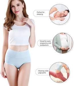 Proveedor Principal de Ropa Interior Femenina de Cintura Alta, Tela Suave, Elástica, Transpirable, con Soporte en la Cintura, Cobertura Completa, Fácil de Usar - Product Image 4