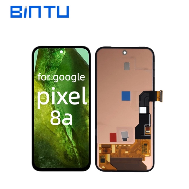 New 1:1 Original AMOLED LCD Display for Google Pixel 8a 7a 6a 9a Screen Assembly Accurate Touch Response Unit l Replacement Part