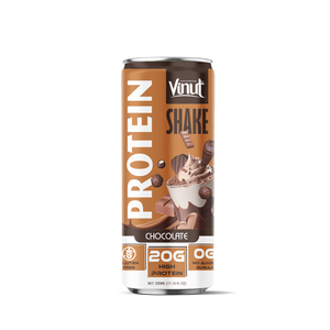 VINUT 330ml Milkshake Protéiné Fraise Vente en Gros Meilleur Prix 20g Protéines 0g Sucre Échantillon Gratuit Marque Privée OEM - Product Image 6