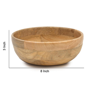 Premium <b>Mango</b> <b>Wood</b> Pedestal <b>Bowl</b> for Fruit Storage on Kitchen Counter Elegant Wooden Centerpiece <b>Bowl</b> for Coffee & Dining Table - Product Image 4