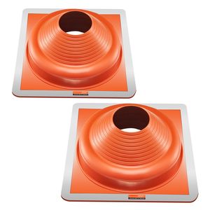 2 piezas de tubo flexible de silicona para techos, resistente a altas temperaturas (-101F), para tuberías de escape de techos, compatible con tubos de 6-3/4 pulgadas de diámetro exterior (OD) y 14 pulgadas - Product Image 1