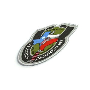 Parche Termoadhesivo Bordado con Lentejuelas Ecológicas North Texas Velocitas Incursio Vis, Forma de Flor, Tela de Fieltro No Tejida, Regalo - Product Image 2